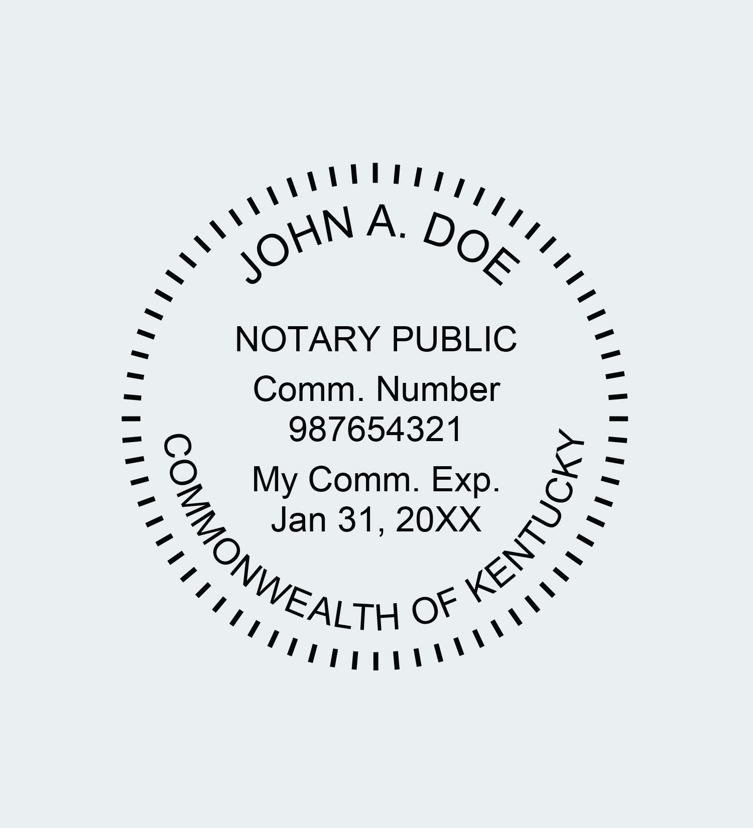 Kentucky Notary Seals NNA